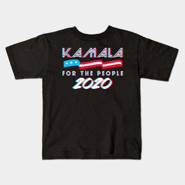 Kamala Harris For the People Kids T-Shirt by Flippin' Sweet Gear